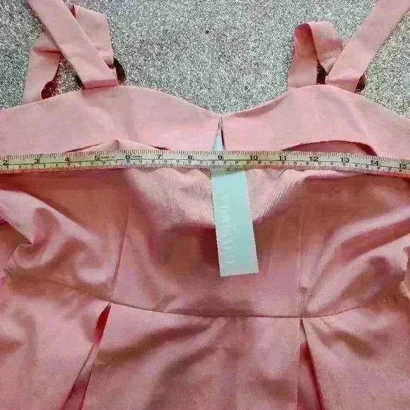 Strappy long tye up tank blouse  size small - Picture 5 of 8